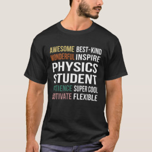 T-shirt Appréciation des étudiants en physique