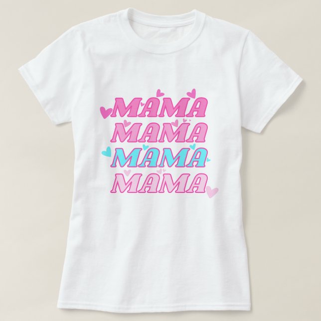 T-shirt Appréciation des mamans mères (Design devant)
