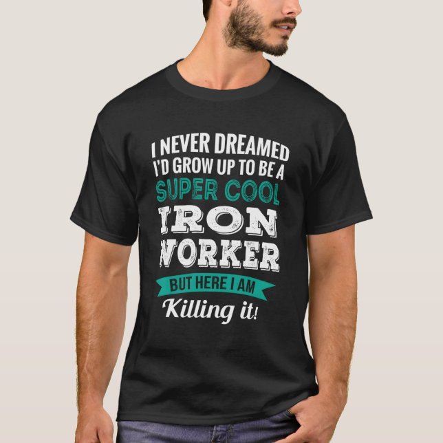 T-shirt Appréciation des travailleurs de fer (Devant)