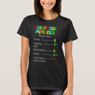 T-shirt Appréciation du fournisseur de garderies Garde d'e