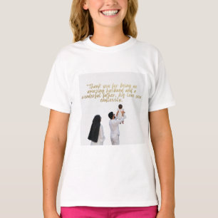 T-shirt Appréciation du mari et du père