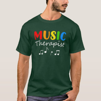 T-shirt appréciation musichérapiste garçon musicherapiste