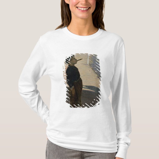 T-shirt Apprécier la vie, Volendam, Zuider Zee (Devant)