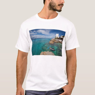 T-shirt Apprenant au piqué de scaphandre, Cozumel Mexique