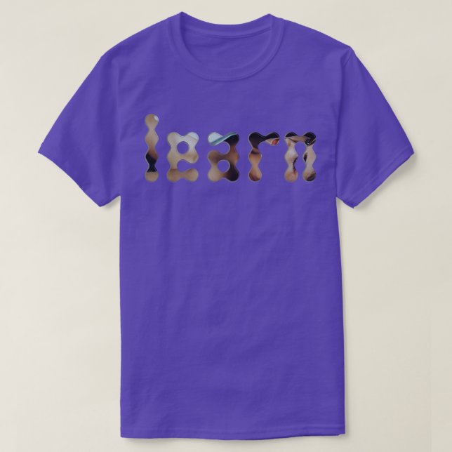 T-shirt Apprendre (Design devant)