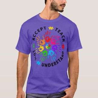 T-shirt Apprendre à accepter comprendre l'amour