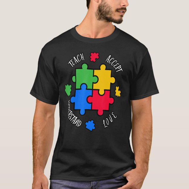T-shirt Apprendre à accepter l'amour Comprendre Avril Auti (Devant)