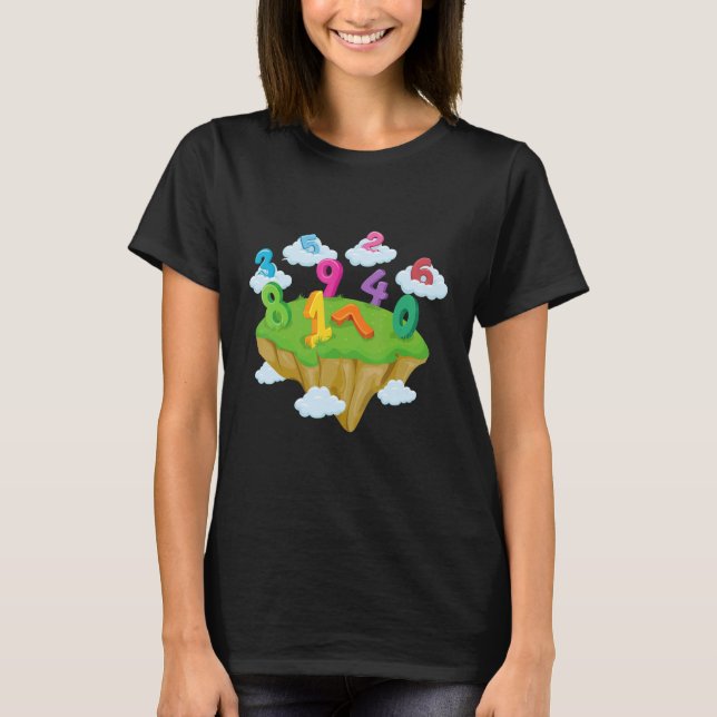 T-shirt Apprendre à compter les conceptions pédagogiques p (Devant)