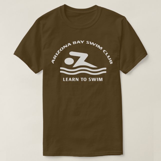 T-shirt Apprendre À Nager Arizona Bay Swim Club Mode Été (Design devant)