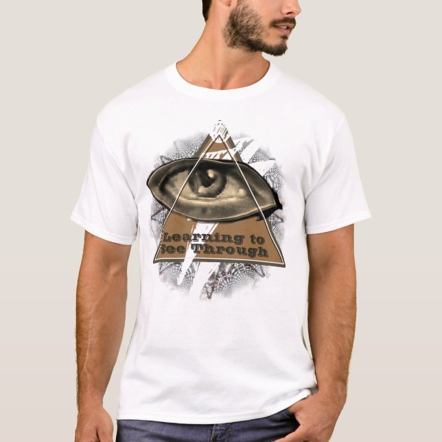 T-shirt Apprendre à voir par l'oeil / les yeux (Devant)