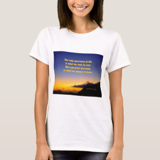T-shirt apprendre et apprendre