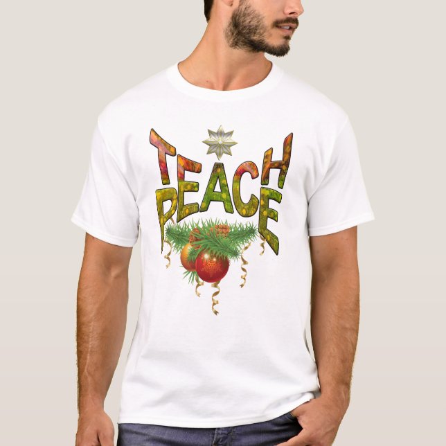 T-shirt Apprendre la paix (Devant)