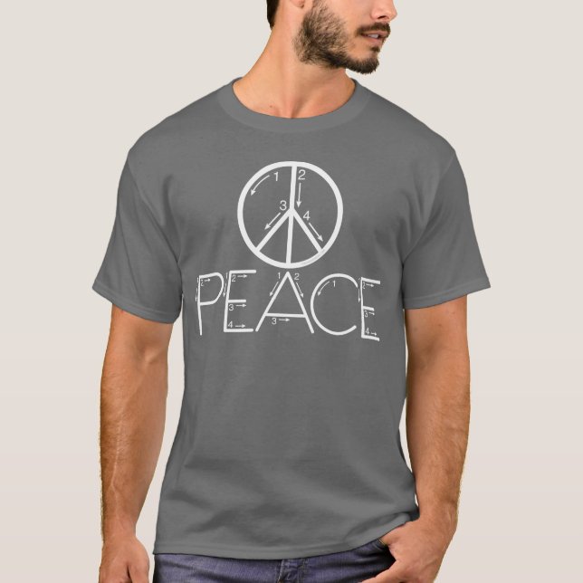 T-shirt Apprenez la paix (Devant)