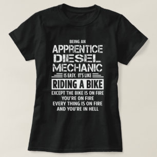 T-shirt Apprentice Diesel Mécanicien