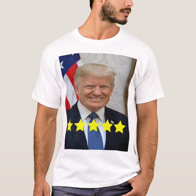 T-shirt Approbation du président Donald Trump (Devant)