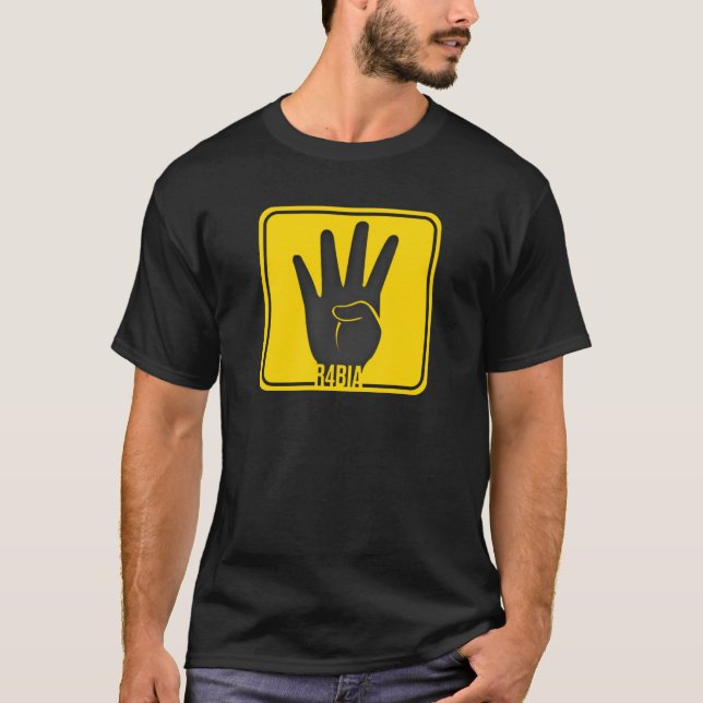 T-shirt Appui de Rabia R4BIA du monde 4 (Devant)
