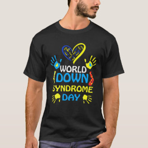 T-shirt Appui Et Sensibilisation À La Journée Mondiale Con