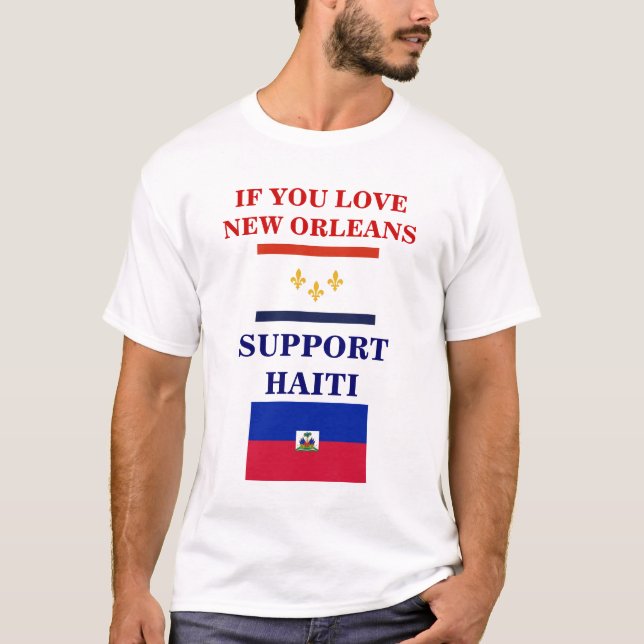 T-SHIRT APPUI HAÏTI (Devant)