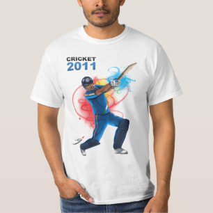 T-shirt Appui Inde du cricket 2011