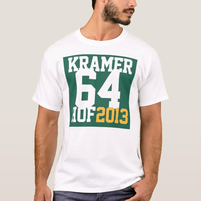 T-shirt Appui www.JerryKramer4hof.com (Devant)