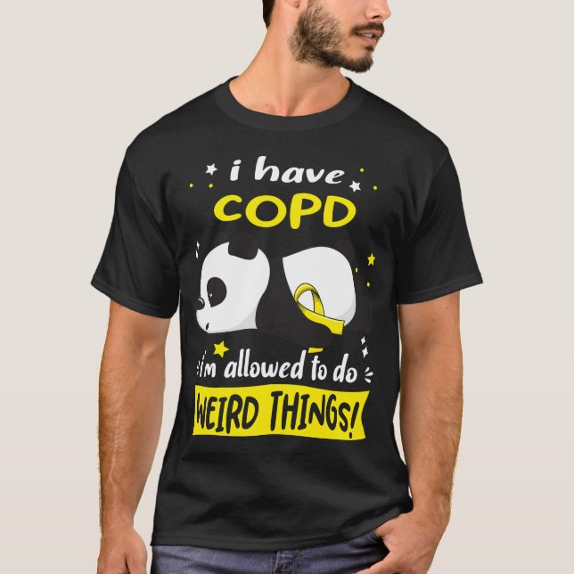 T-shirt Appuyer les dons de sensibilisation à la MPOC (Devant)