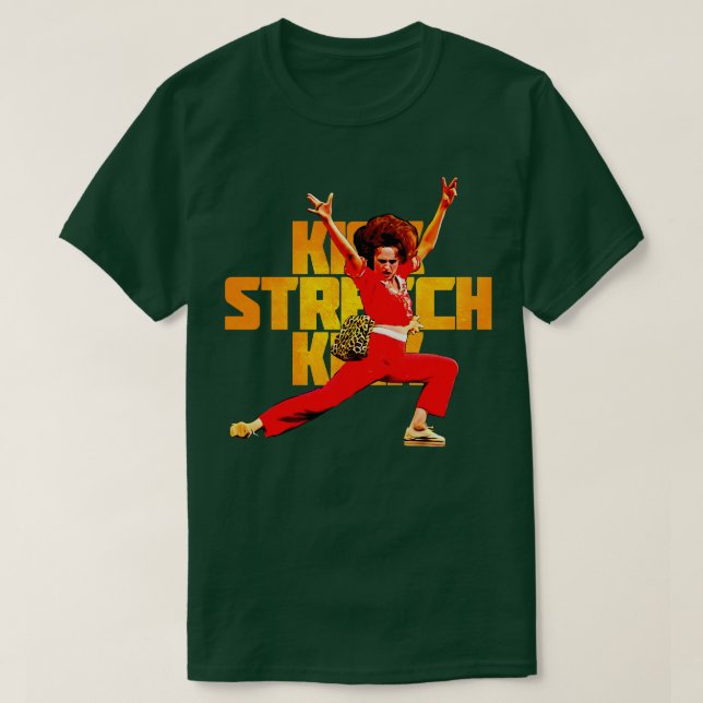 T-shirt Appuyer sur le bouton Stretch (Design devant)