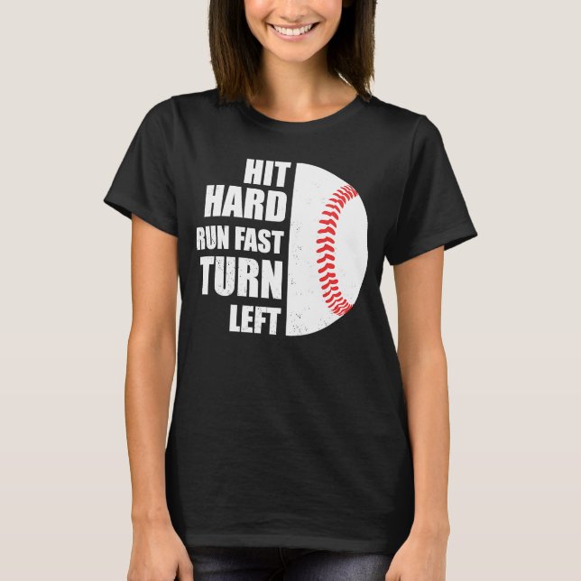 T-shirt Appuyer sur le disque dur Tourner à gauche (Devant)