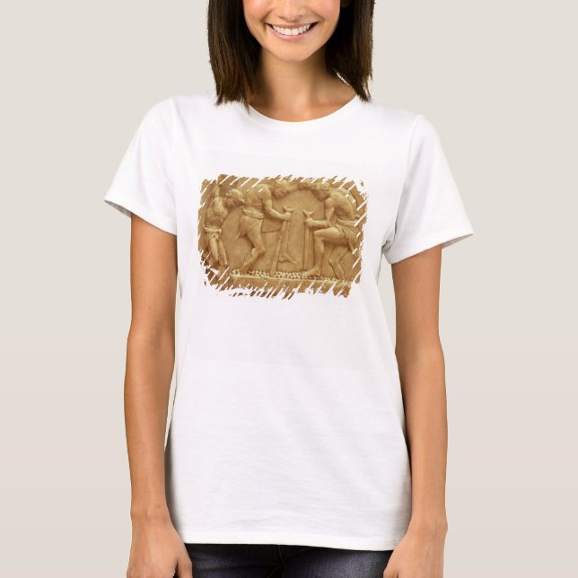 T-shirt Appuyer sur les raisins (marbre) (Devant)