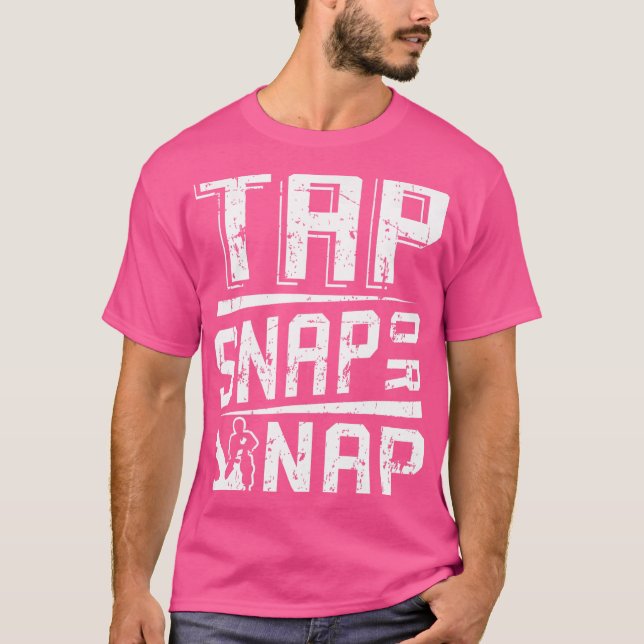 T-shirt Appuyez Sur Capture Ou Nap Jiu Jitsu Brésil Dons B (Devant)
