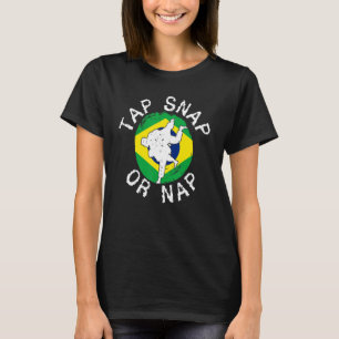 T-shirt Appuyez Sur Snap Ou Nap Bjj Brésilien Jiu Jitsu 6