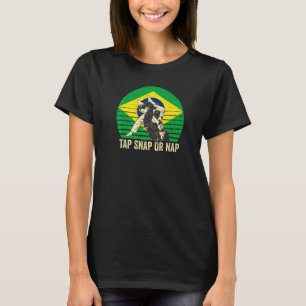 T-shirt Appuyez Sur Snap Ou Nap Bjj Brésilien Jiu Jitsu 8