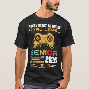 T-shirt Appuyez sur Start pour commencer le niveau final S