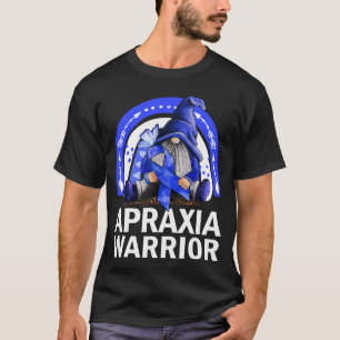 T-shirt Apraxia Guerrier Gnomes Rainbow Apraxia Sensibilis