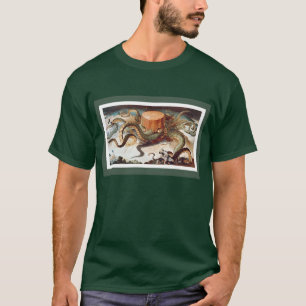 T-shirt Après ! - Huile standard représentée en tant qu