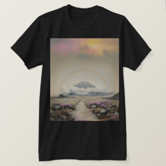 T-shirt Après la pluie (aquarelle japonaise paysage art)
