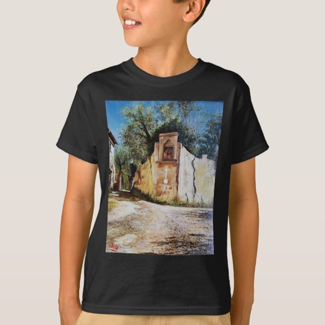 T-shirt APRÈS-MIDI À RIMAGGIO / Vue Toscane (Devant)