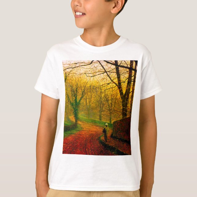 T-shirt Après-midi de novembre à Stapleton Park Grimshaw (Devant)