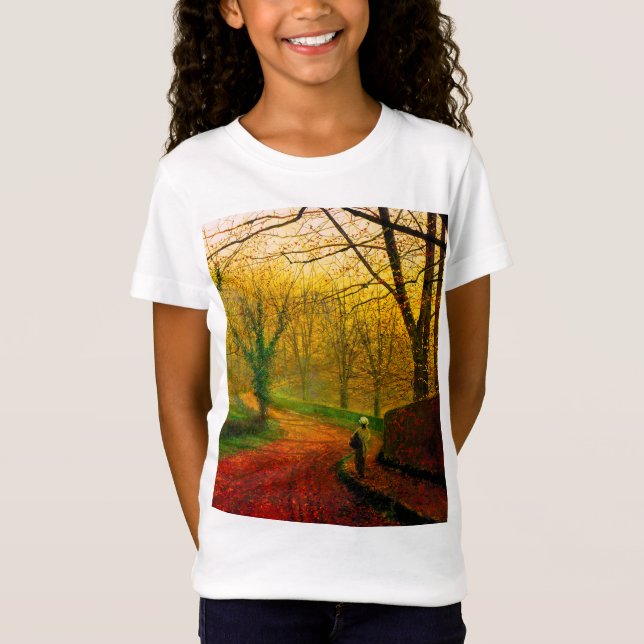 T-Shirt Après-midi de novembre à Stapleton Park Grimshaw (Devant)