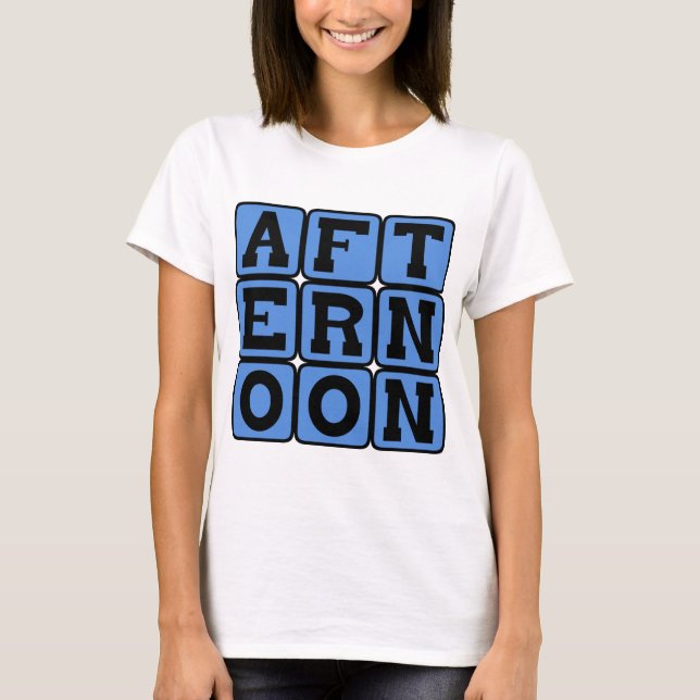 T-shirt Après-midi, heure du déjeuner (Devant)