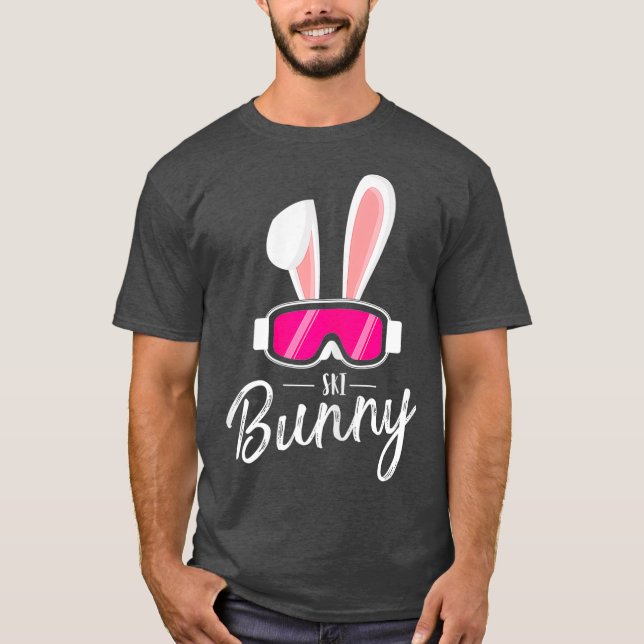 T-shirt Apres Ski Funny Femmes Fête tenue Ski Bunny Pour (Devant)