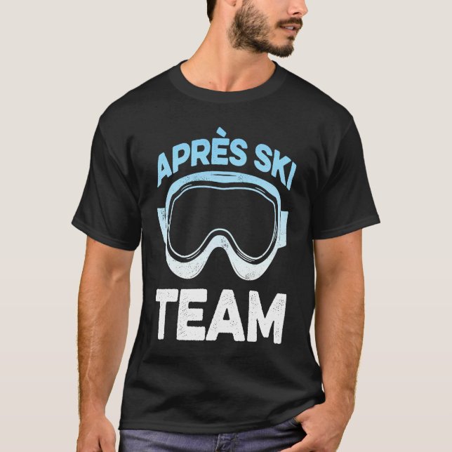 T-shirt Aprés Ski Team Skier (Devant)