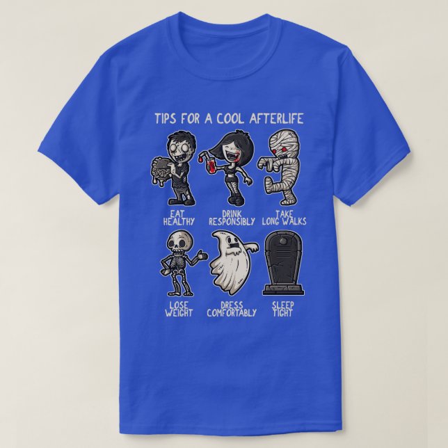 T-shirt Après-vie cool (Design devant)