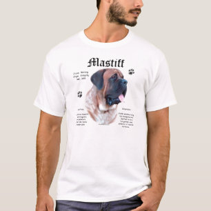 T-shirt Apricot Mastiff History chemise