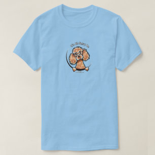T-shirt Apricot Toy Poody C'Est Tout Sur Moi