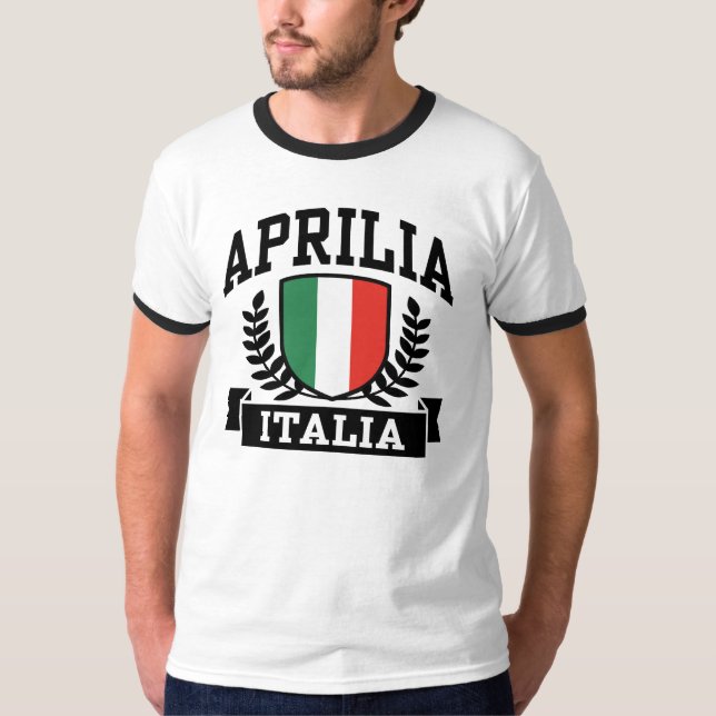 T-shirt Aprilia Italia (Devant)