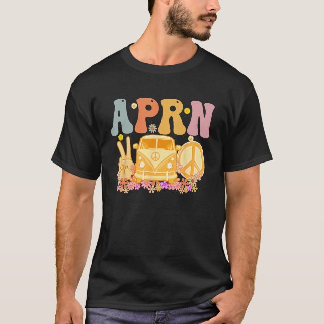 T-shirt APRN Week Groovy Appreciation Day For Women (Devant)