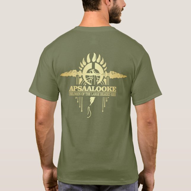 T-shirt Apsaalooke 2 (Corbeau) (Dos)