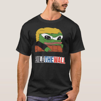 T-shirt Apu Apustaja Trump construire le mur L'aide (mur