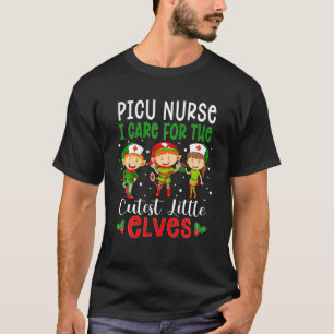 T-shirt APYV Jote Reindeer Noël PICU Infirmière Joyeux Noë