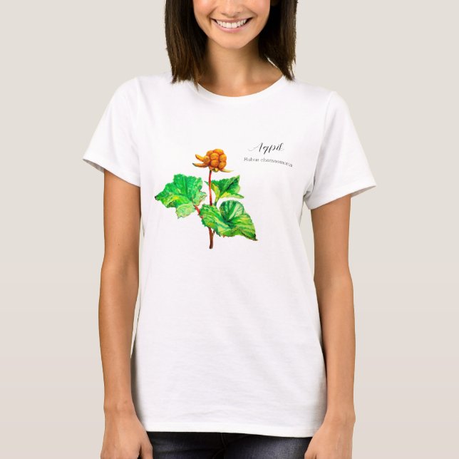 T-shirt Aqpik, baie nuageuse (Devant)